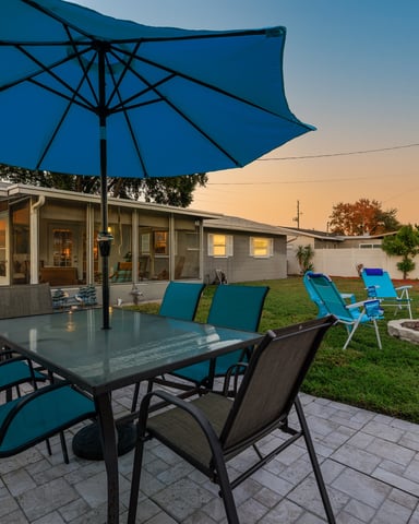 BBQ area
